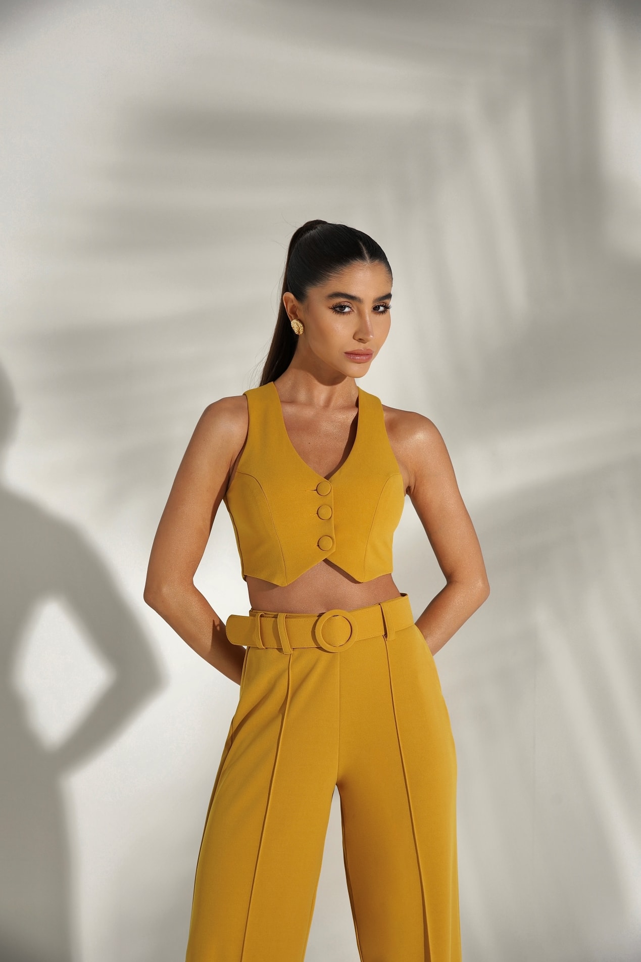 Conjunto Colete e Calça Flare Marilyn | Splash Boutique