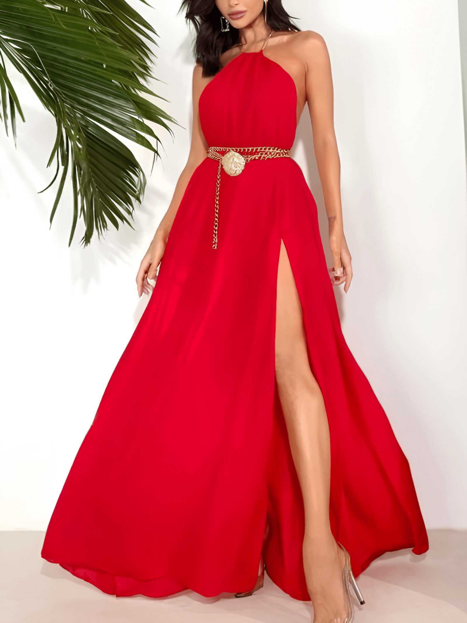 Vestido Longo Correntes Wanda Splash Boutique